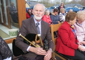 Opening of the Garden of Remembrance at Cuan an Chláir, 31st March 2016