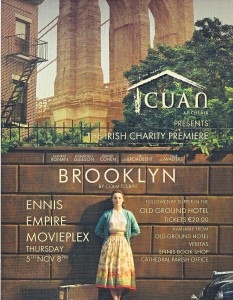 Irish premiere of Brooklyn by Colm Toibin